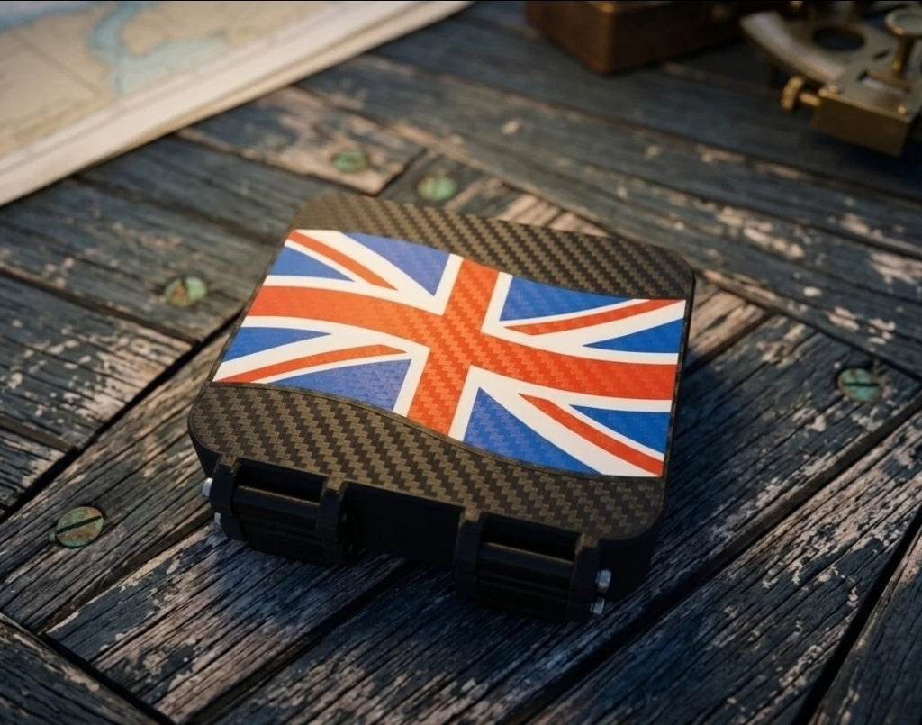 Heavy-Duty 3D Printed Metal Detecting Finds Box – Union Jack Edition