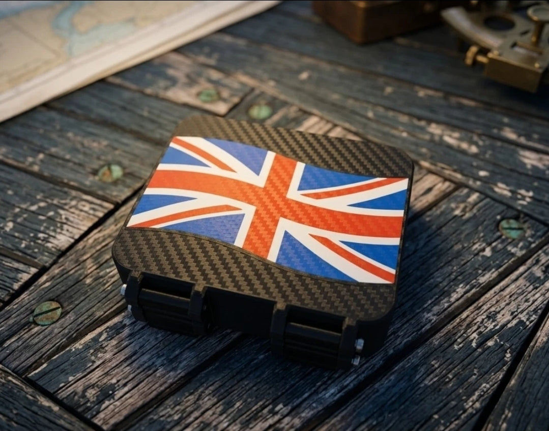 Heavy-Duty 3D Printed Metal Detecting Finds Box – Union Jack Edition
