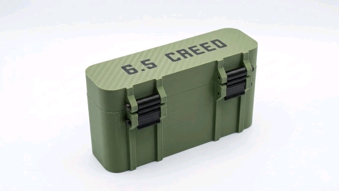 6.5 Creedmoor 20 round ammo box