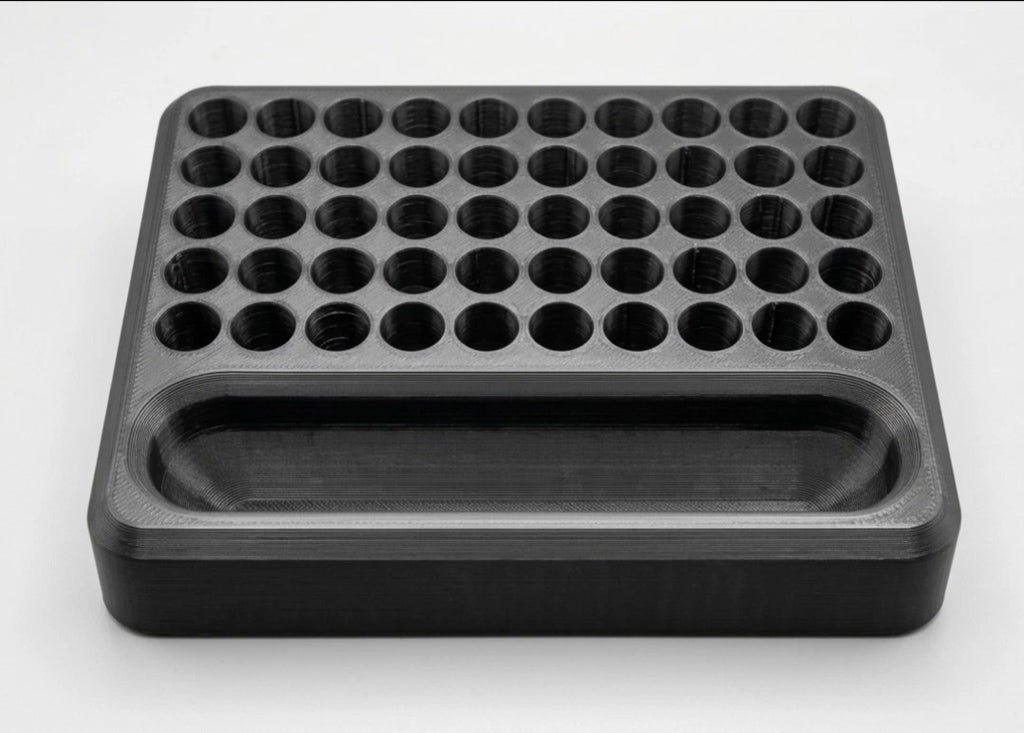 Precision .243 Reloading Tray & Parts Dish | 50-Round Capacity
