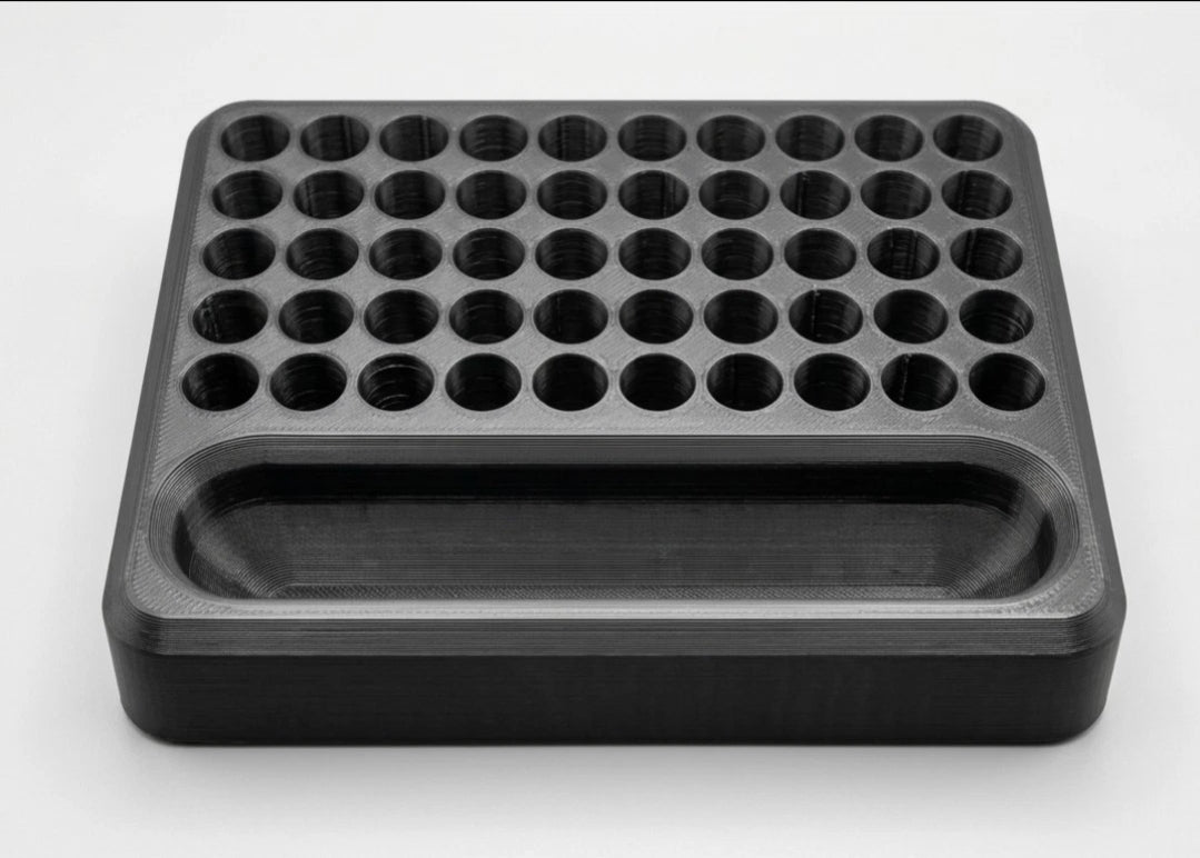 Precision .243 Reloading Tray & Parts Dish | 50-Round Capacity