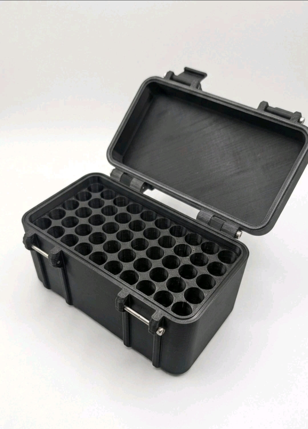 50 Round Ammo Box 7.62x51 NATO Storage Case Removable Tray 3D L42A1