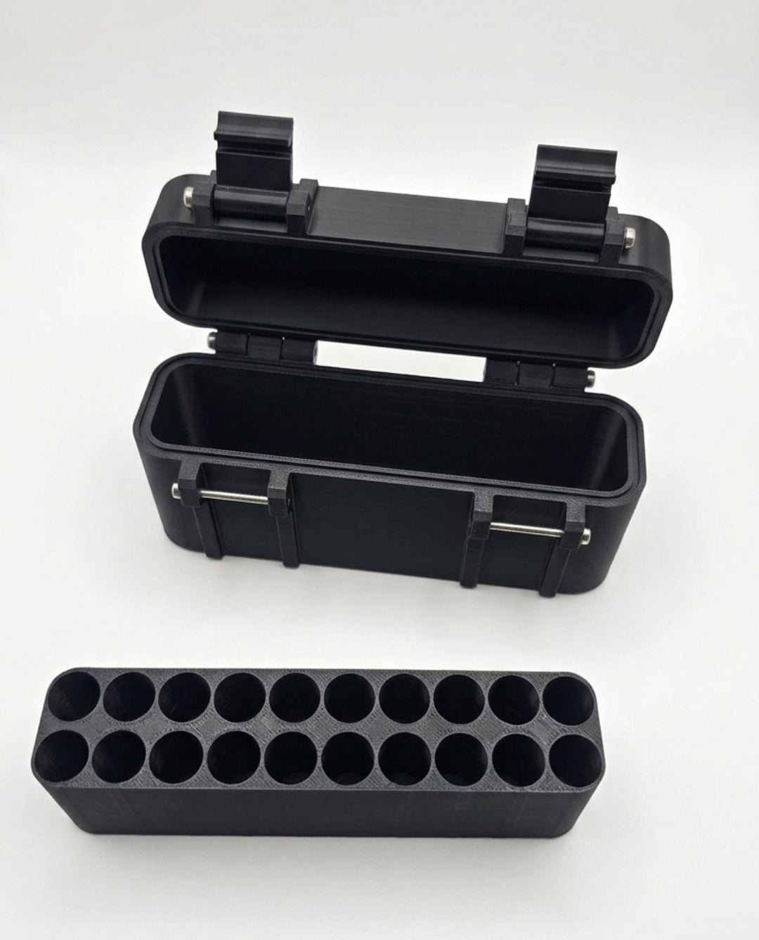 6mm BR 20 Round Ammo Box Heavy Duty Case with Removable Tray 6BR Precision
